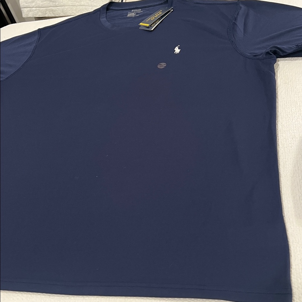 Polo by Ralph Lauren Men's Deep Blue Tee , NWT 10/10 condition - Picture 2 of 7